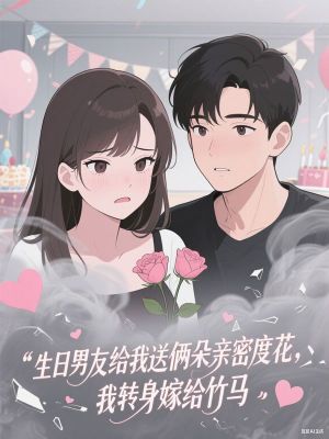 生日男友给我送俩朵亲密度花，我转身嫁给竹马